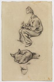 Hombre y perro