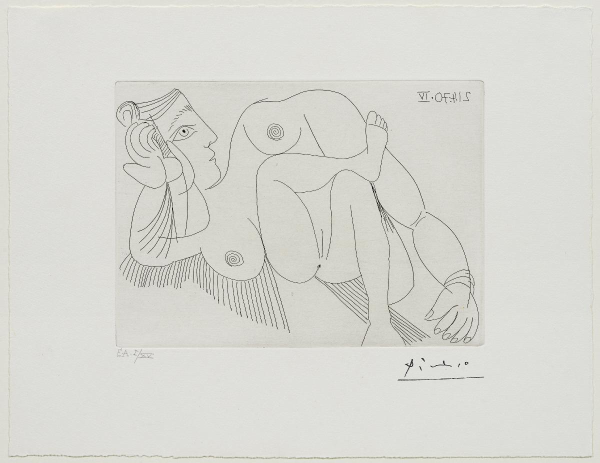 Odalisque with Crossed Legs