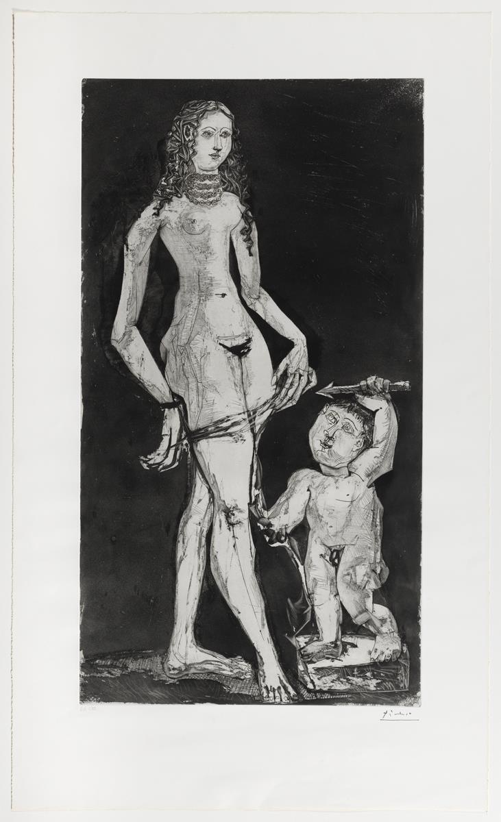 Variation on Cranach's "Venus and Cupid"