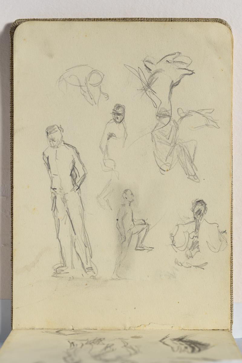 Estudio de hombres y manos