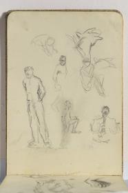 Estudio de hombres y manos