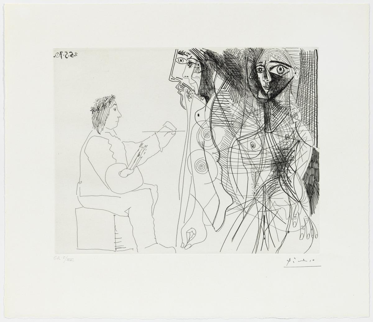 El pintor y la mujer