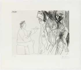 El pintor y la mujer