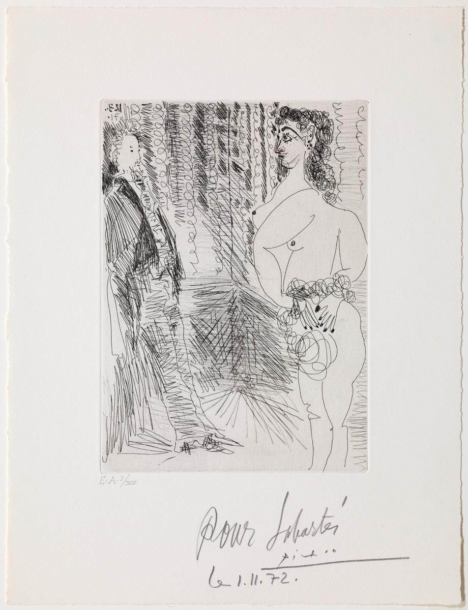 El reservado. Degas y una prostituta
