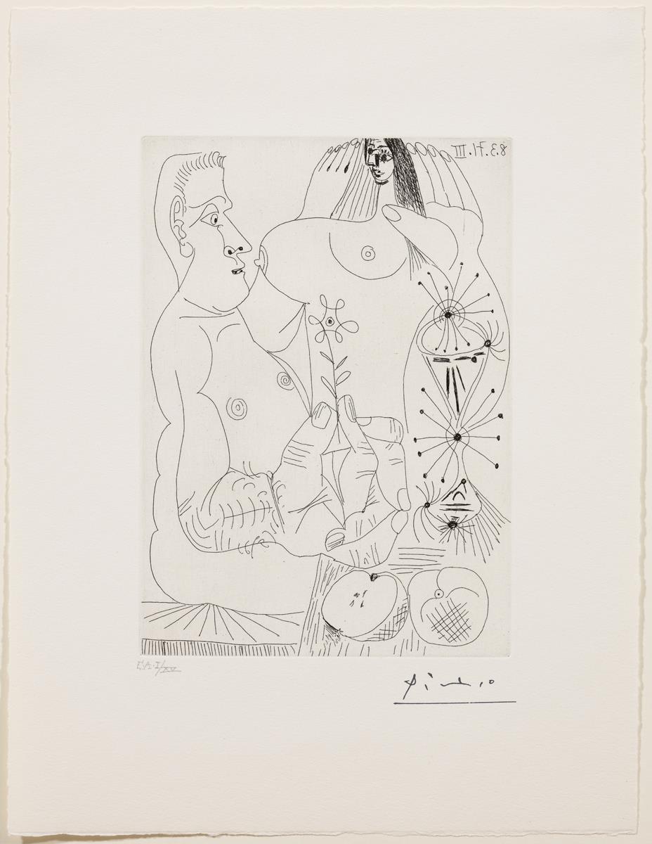 Couple with Apples (Adam and Eve)