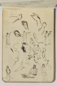 Estudio de manos y de hombres