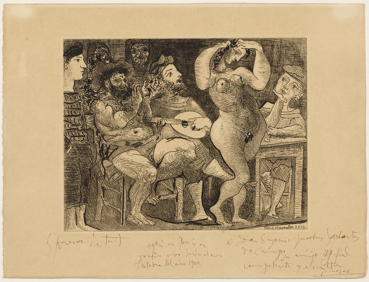 A la taverna. Pescadors catalans de permís