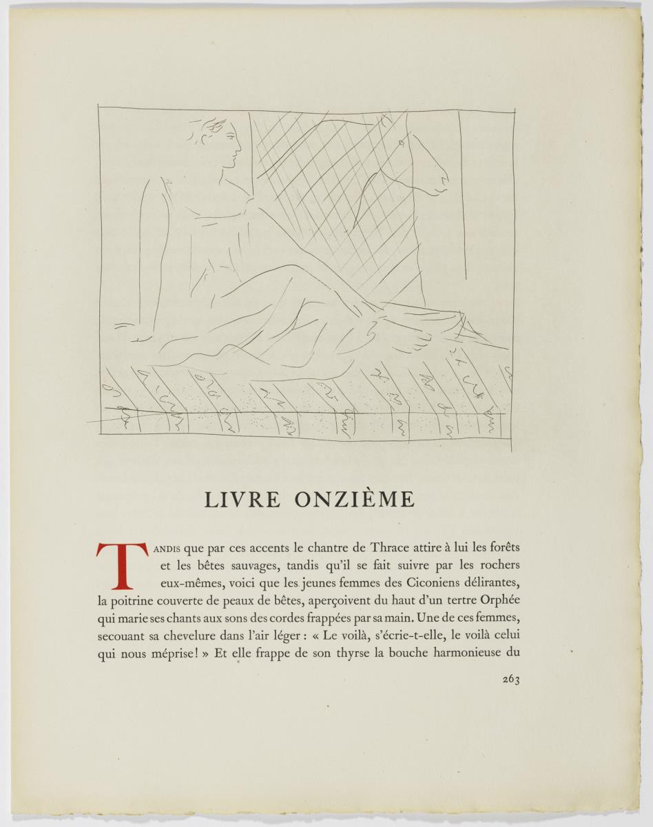 Seated Woman and Horse