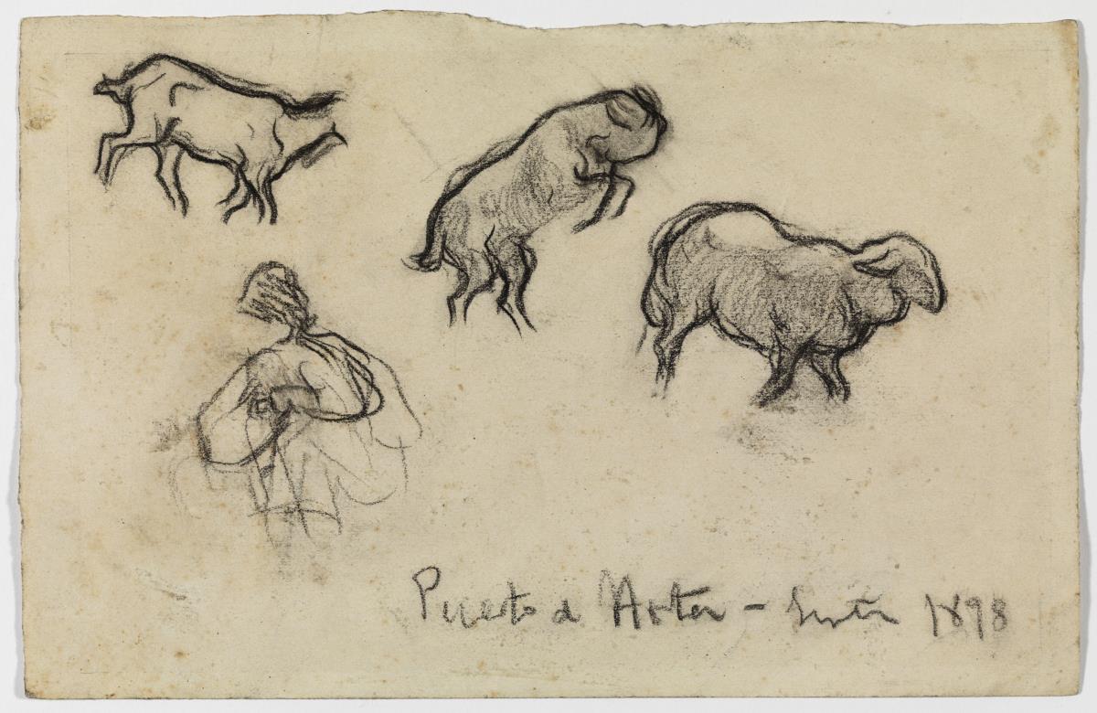 Apuntes de cabras, cordero y pastor