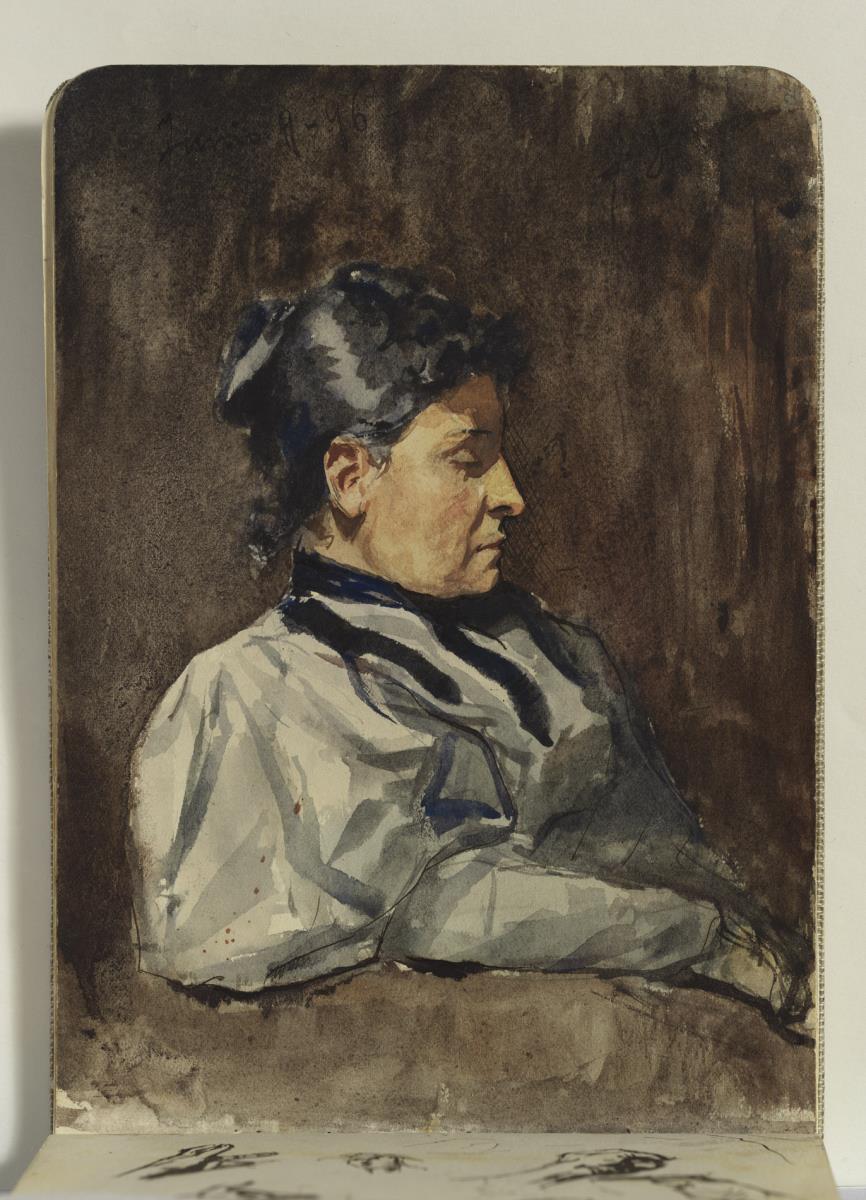 La mare de l'artista