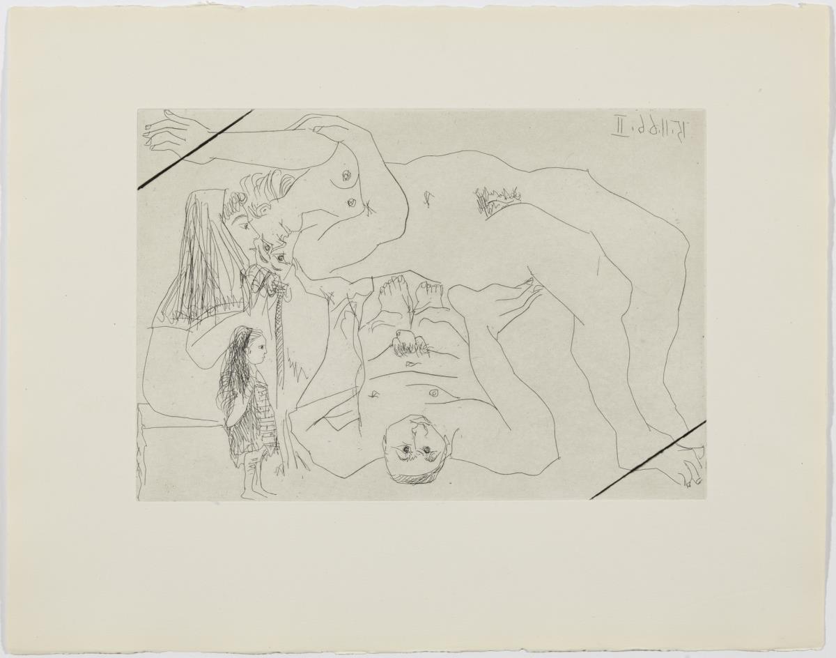 Antipodists Observed by a Peasant Woman and Her Granddaughter