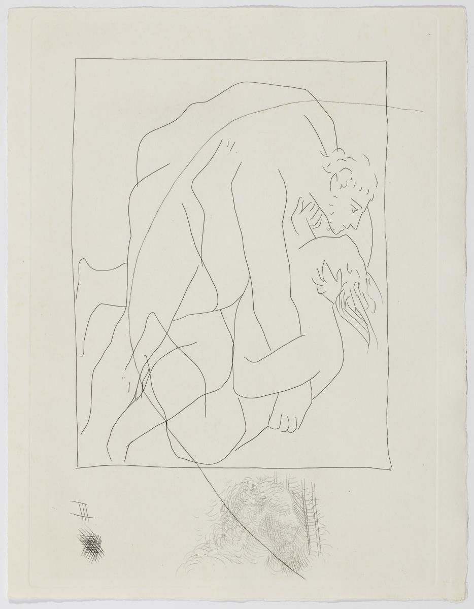 Struggle between Tereus and His Sister-in-Law Philomela