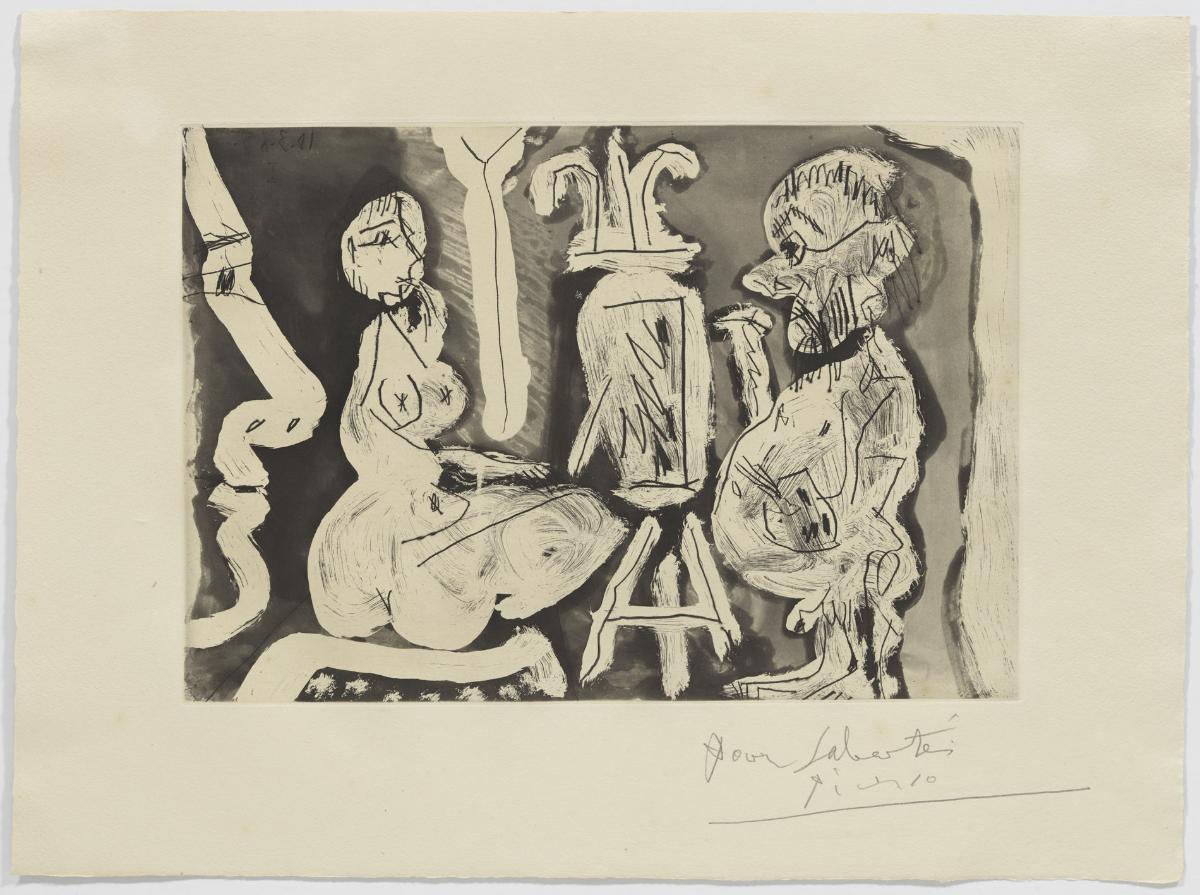 Painter and Model with a Spectator