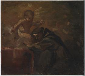 Copia de "San Antonio de Padua" de un pintor anónimo