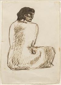Mujer sentada