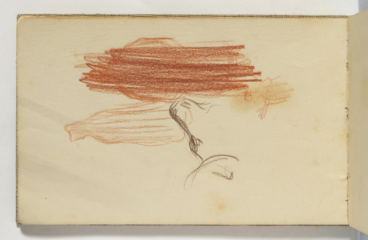 Estudi de cap de toro i figures