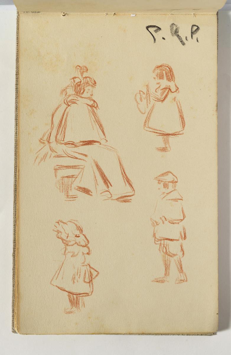 Estudi de dona i infants