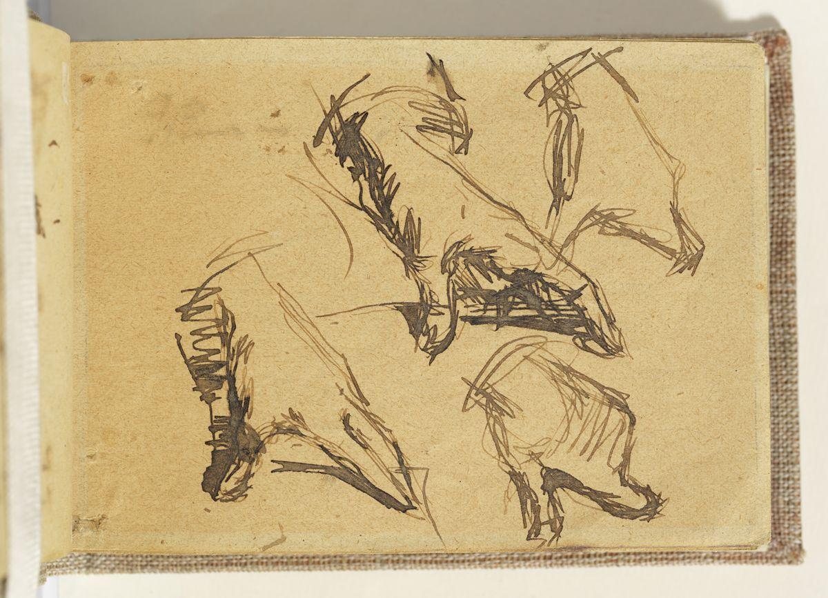 Estudi de mà esquerra