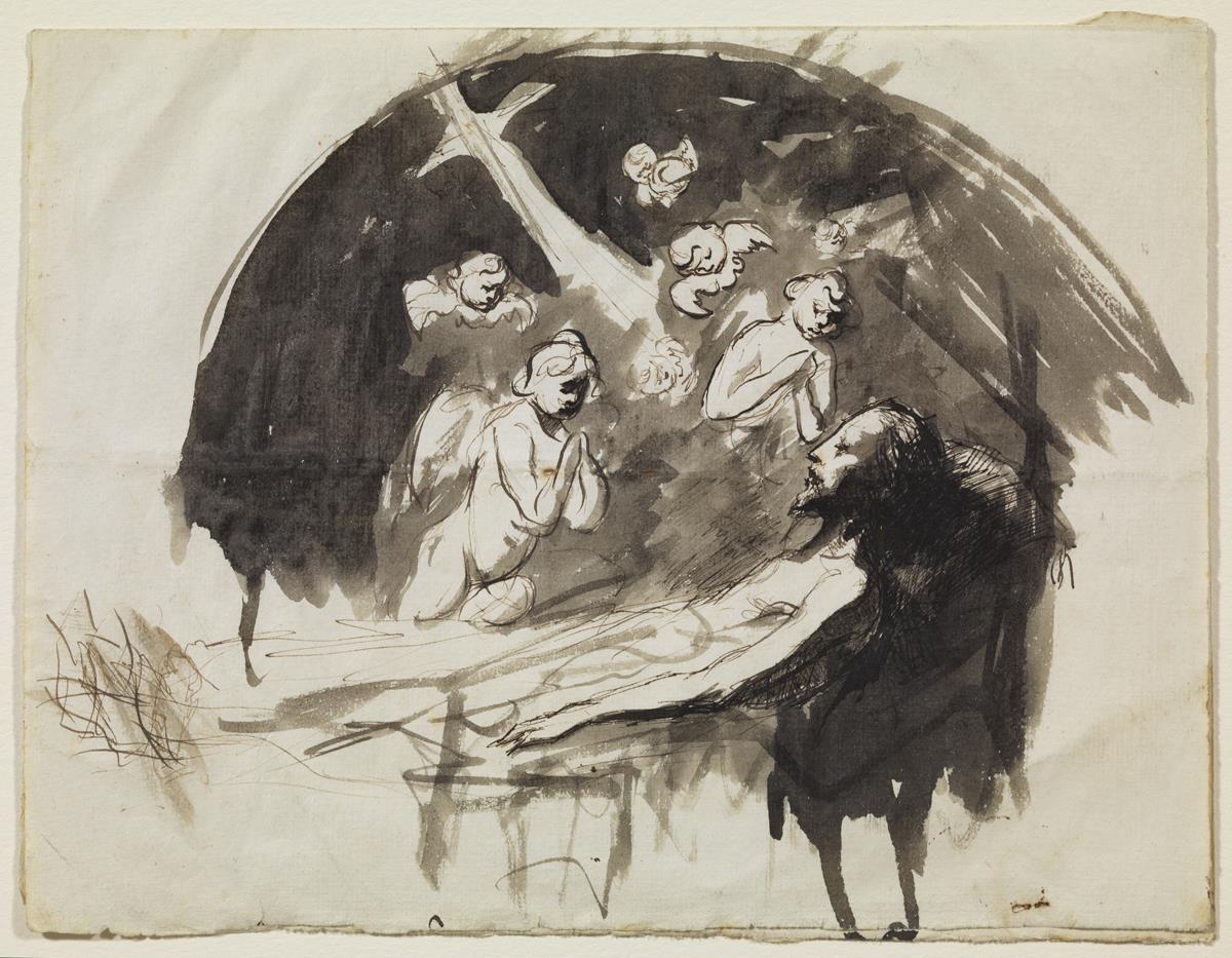Christ in the Tomb, Adored by the Angels