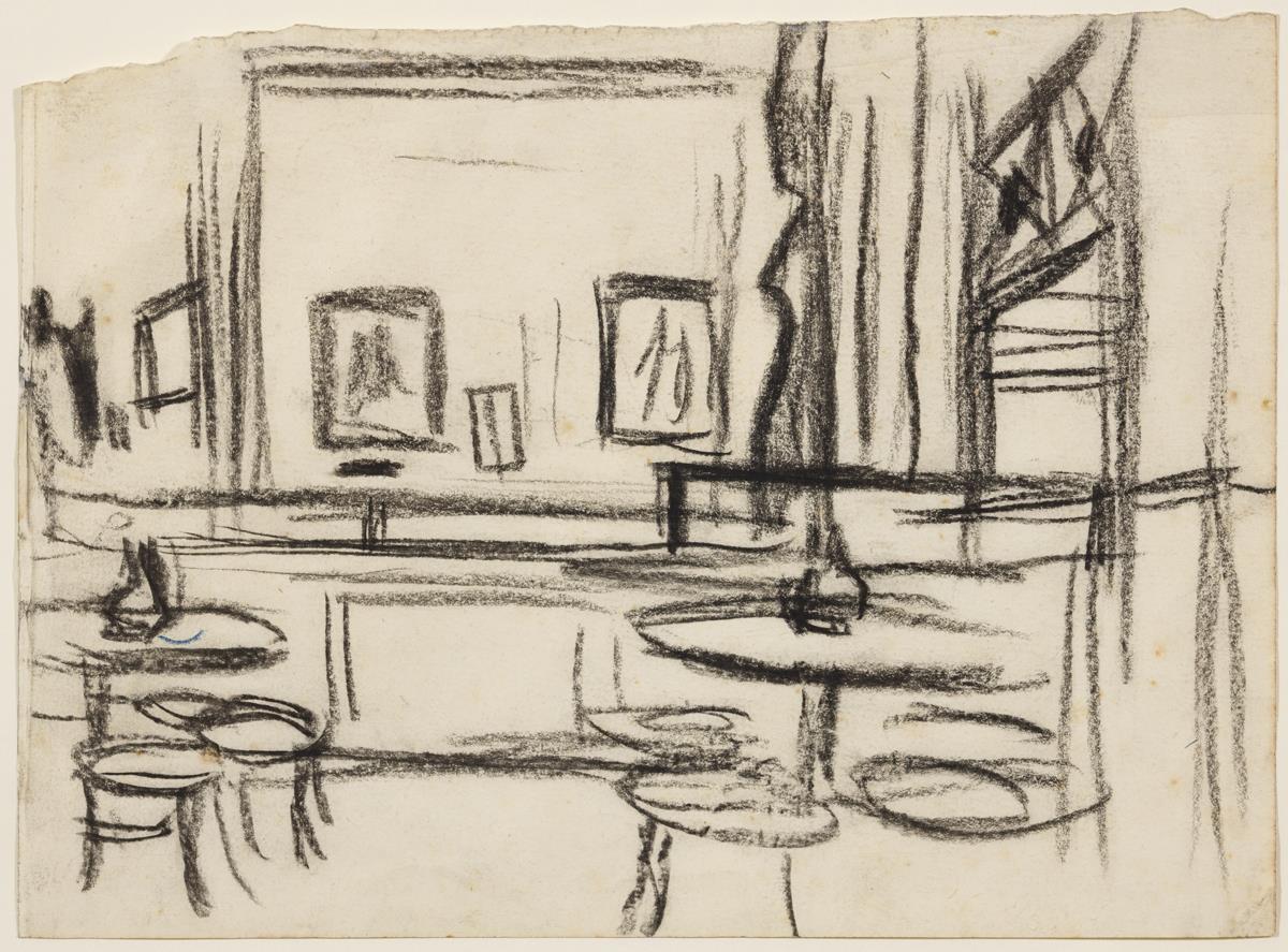 Interior de un café