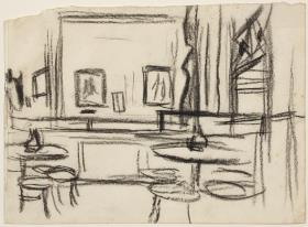Interior de un café