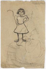 Niña y otros croquis