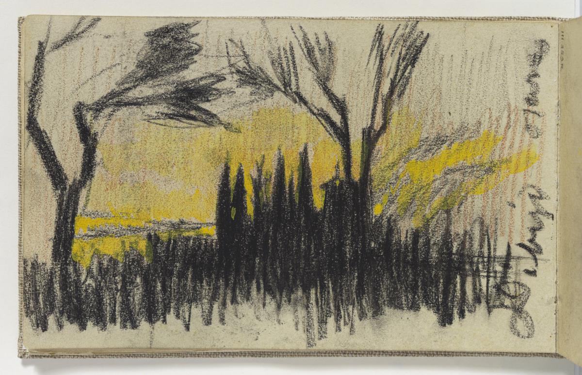 "Dibujo oscuro"