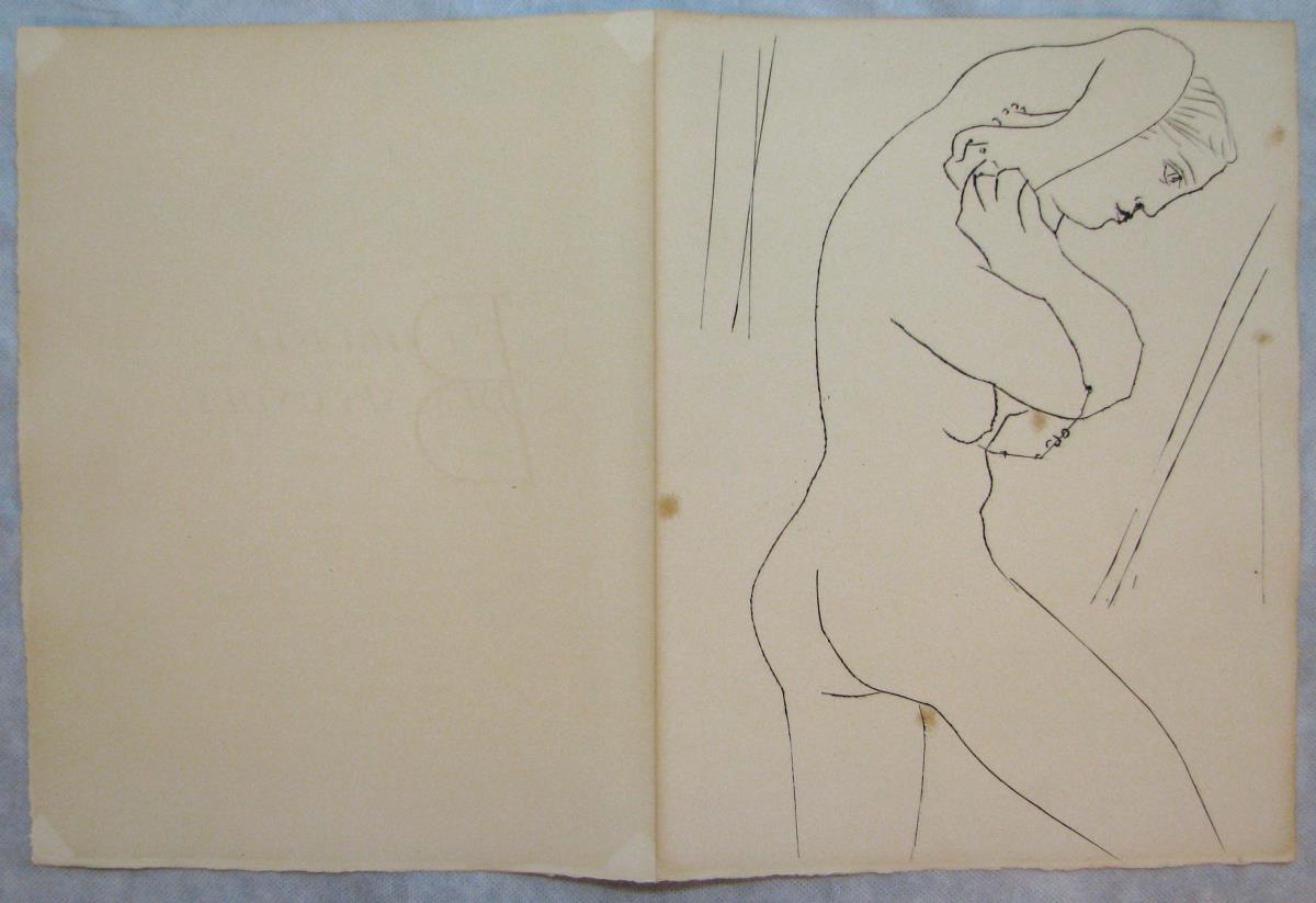 Desnudo con collar