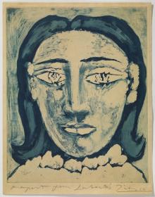 Cabeza de mujer n.º 1. Retrato de Dora Maar