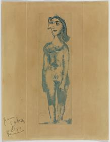 Desnudo de pie. II