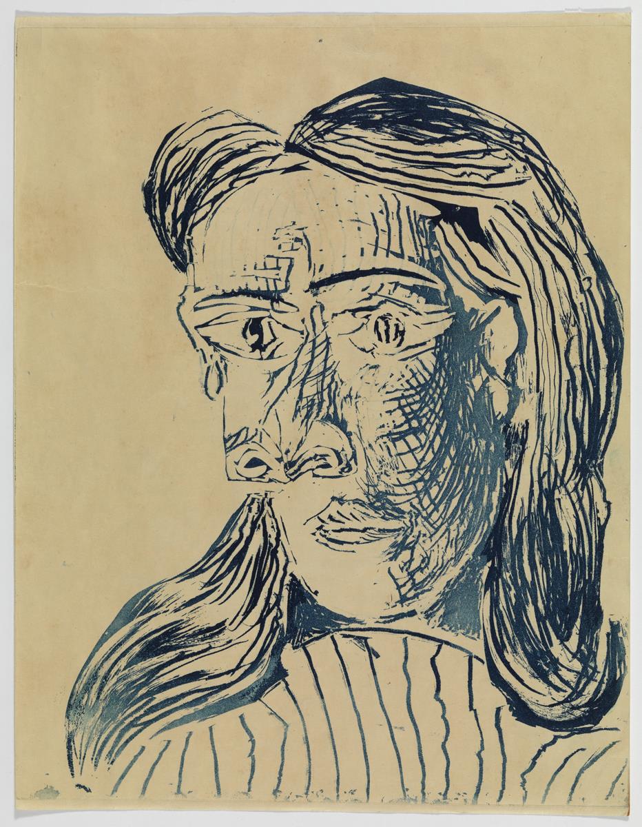 Head of a Woman No. 3. Portrait of Dora Maar