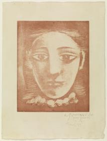 Head of a Woman no. 1. Portrait of Dora Maar