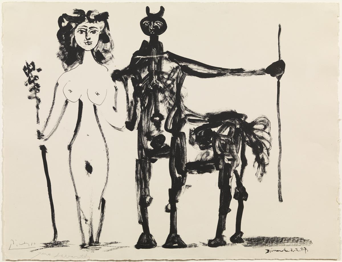 Centaur and Bacchante