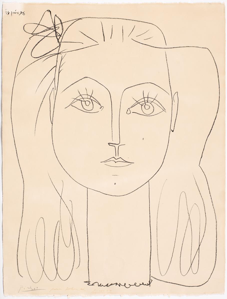 Françoise with a Bow in Her Hair
