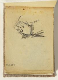 Clasped Hands with Interlocking Fingers