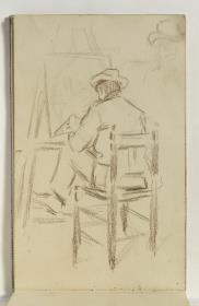 Pintor trabajando