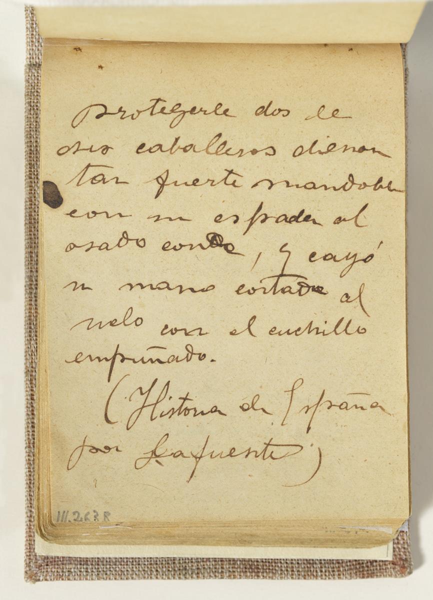 Anotaciones manuscritas