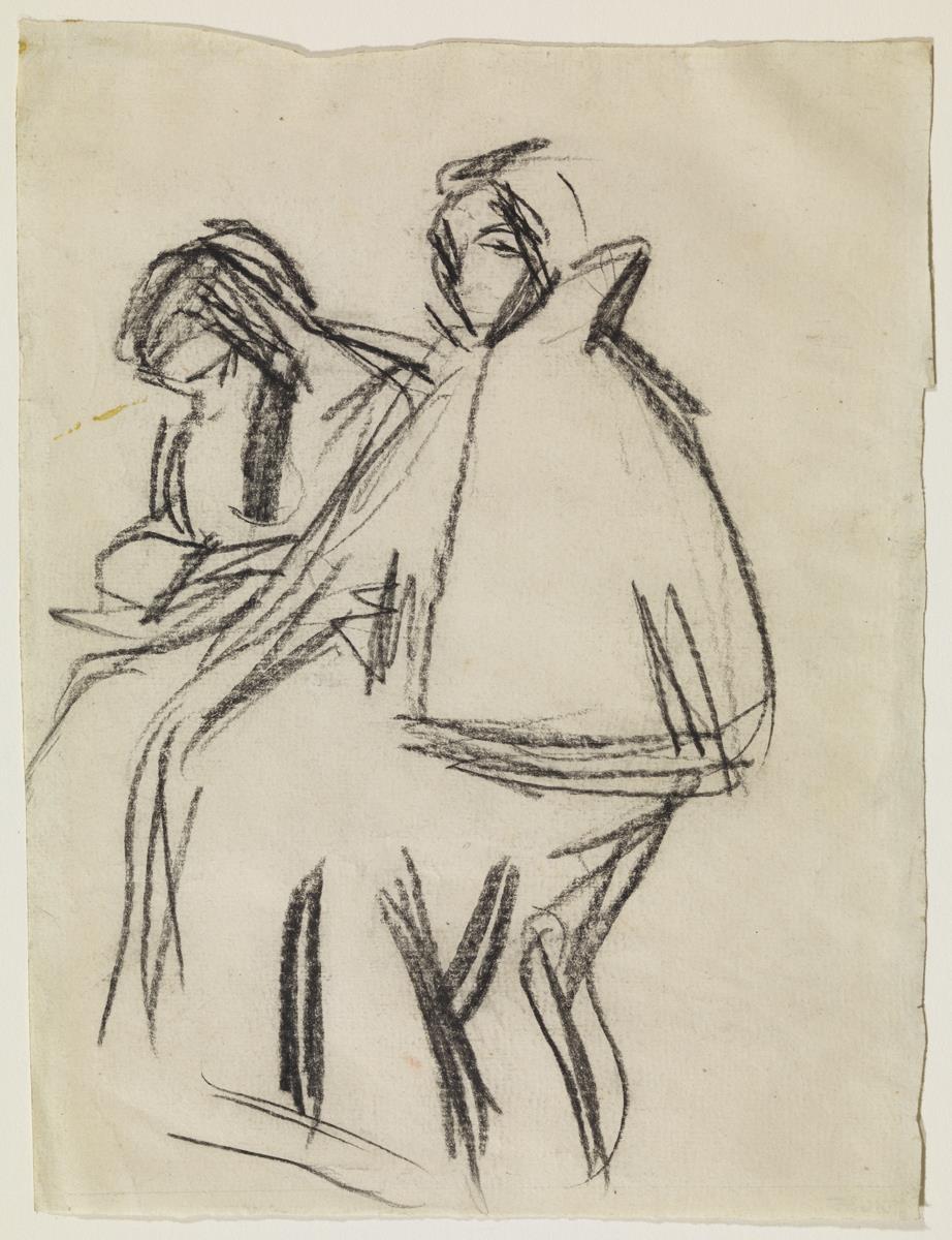Pareja sentada