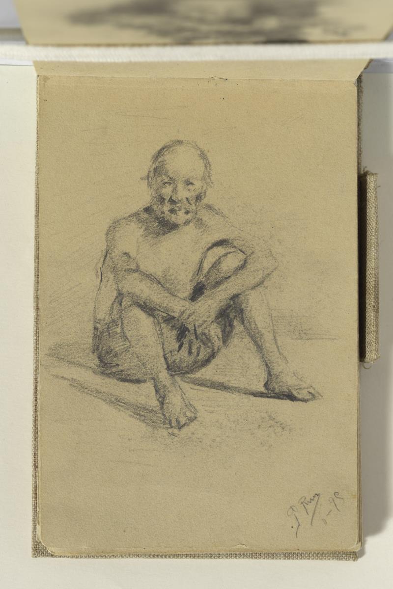 Estudio para "El viejo pescador"