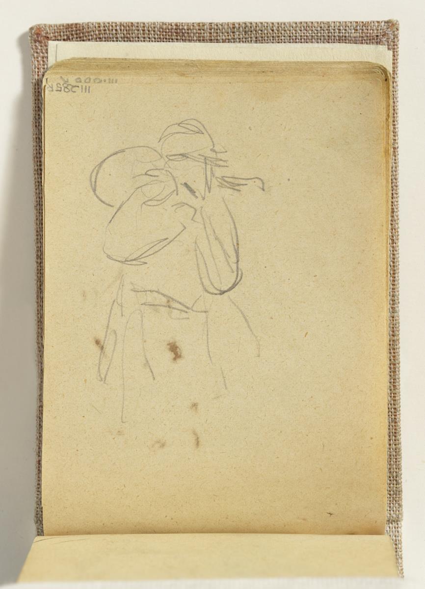 Estudi d'home amb sac