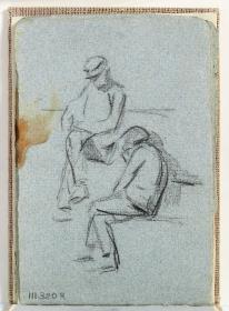 Hombres sentados