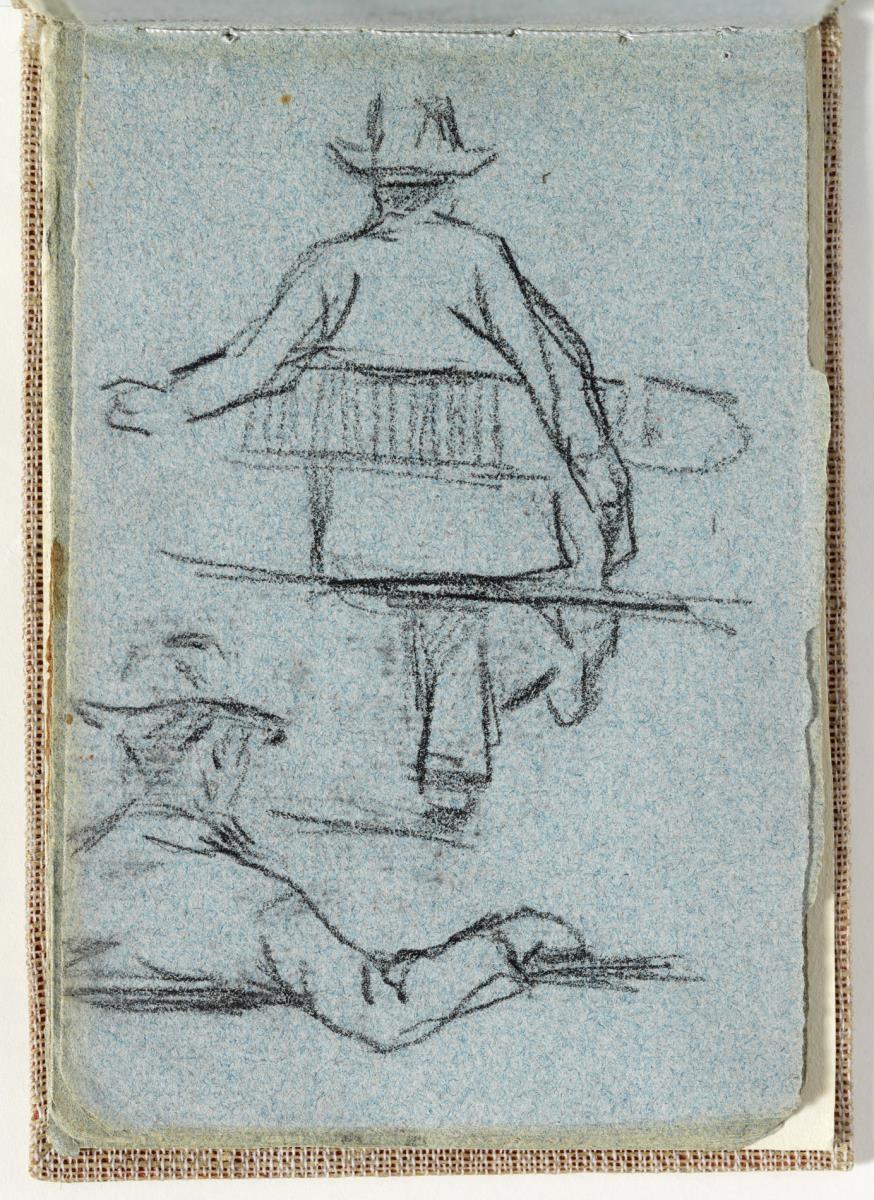 Estudis d'home assegut