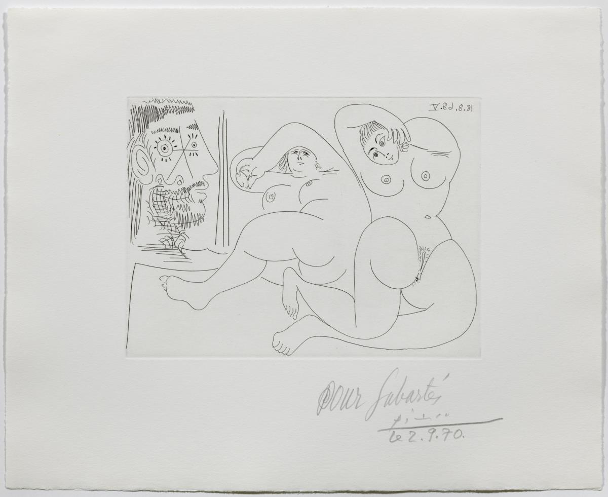 Two Fat Naked Women and a Voyeur