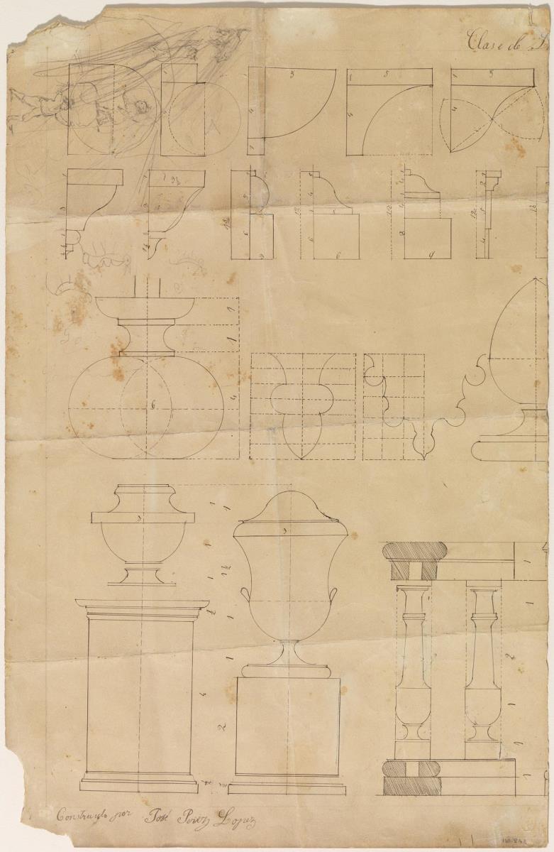 Lámina de dibujo geométrico