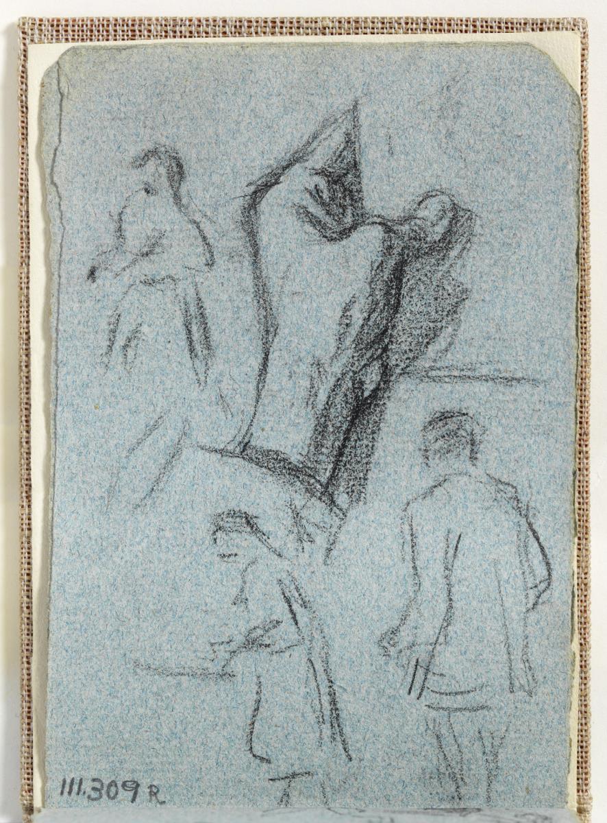 Mano y estudio de figruas