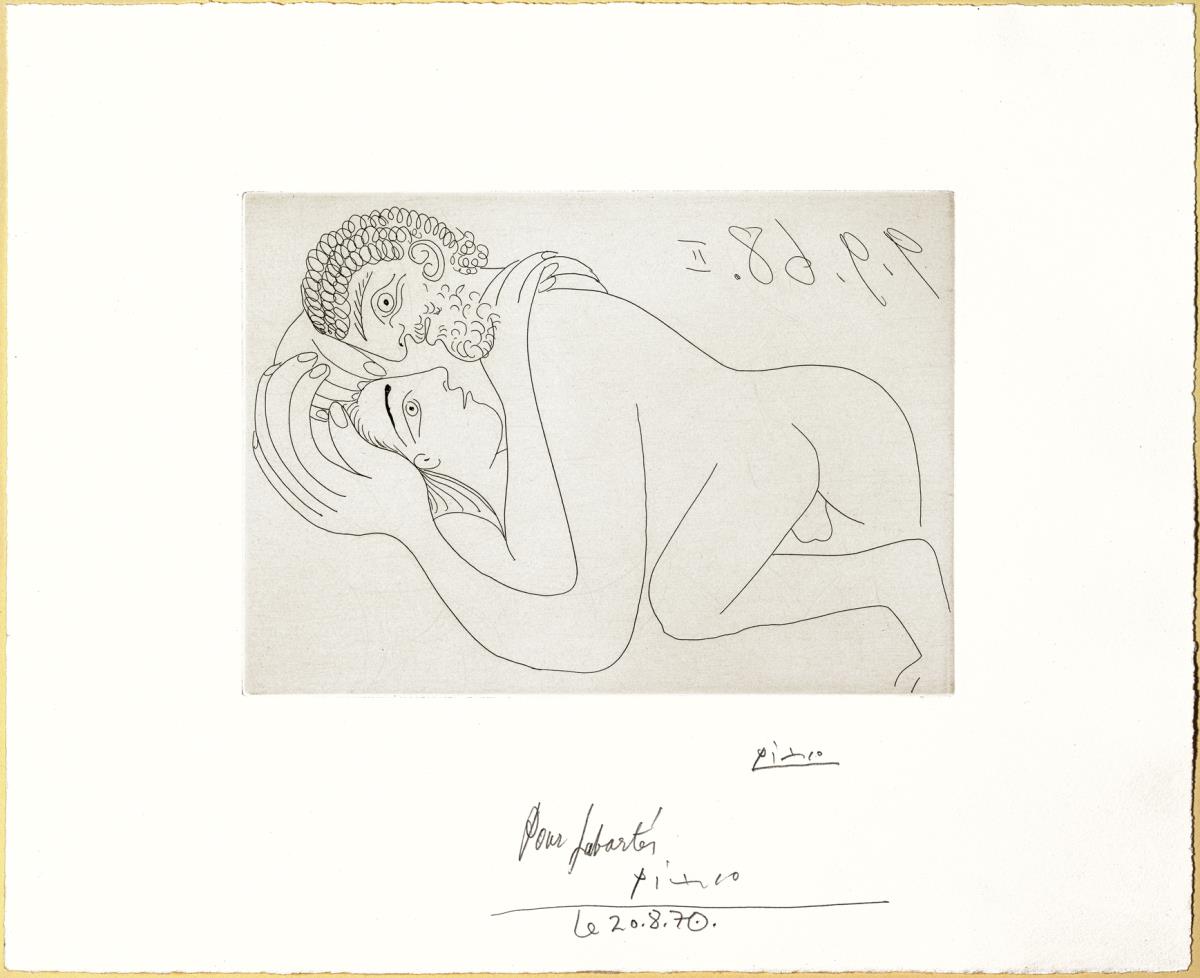 Parella d'amants (Rafael i la Fornarina: final)