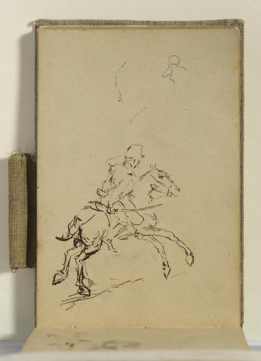 Soldado a caballo