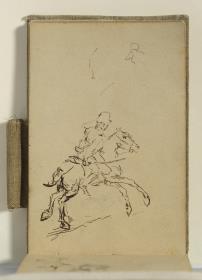 Soldado a caballo