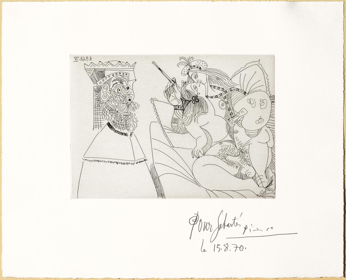 Rafael y la Fornarina. XVIII: el Papa lleva un curioso peinado