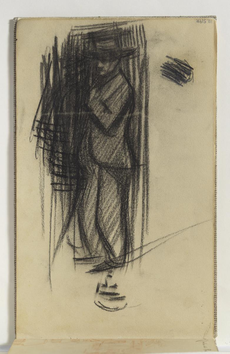 Hombre con sombrero de ala ancha